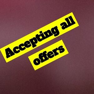 Don't Be Scared.  Accepting Offers